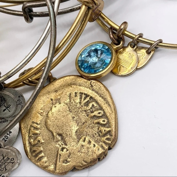 Alex and Ani Lot 16 Bracelets - Picture 3 of 9